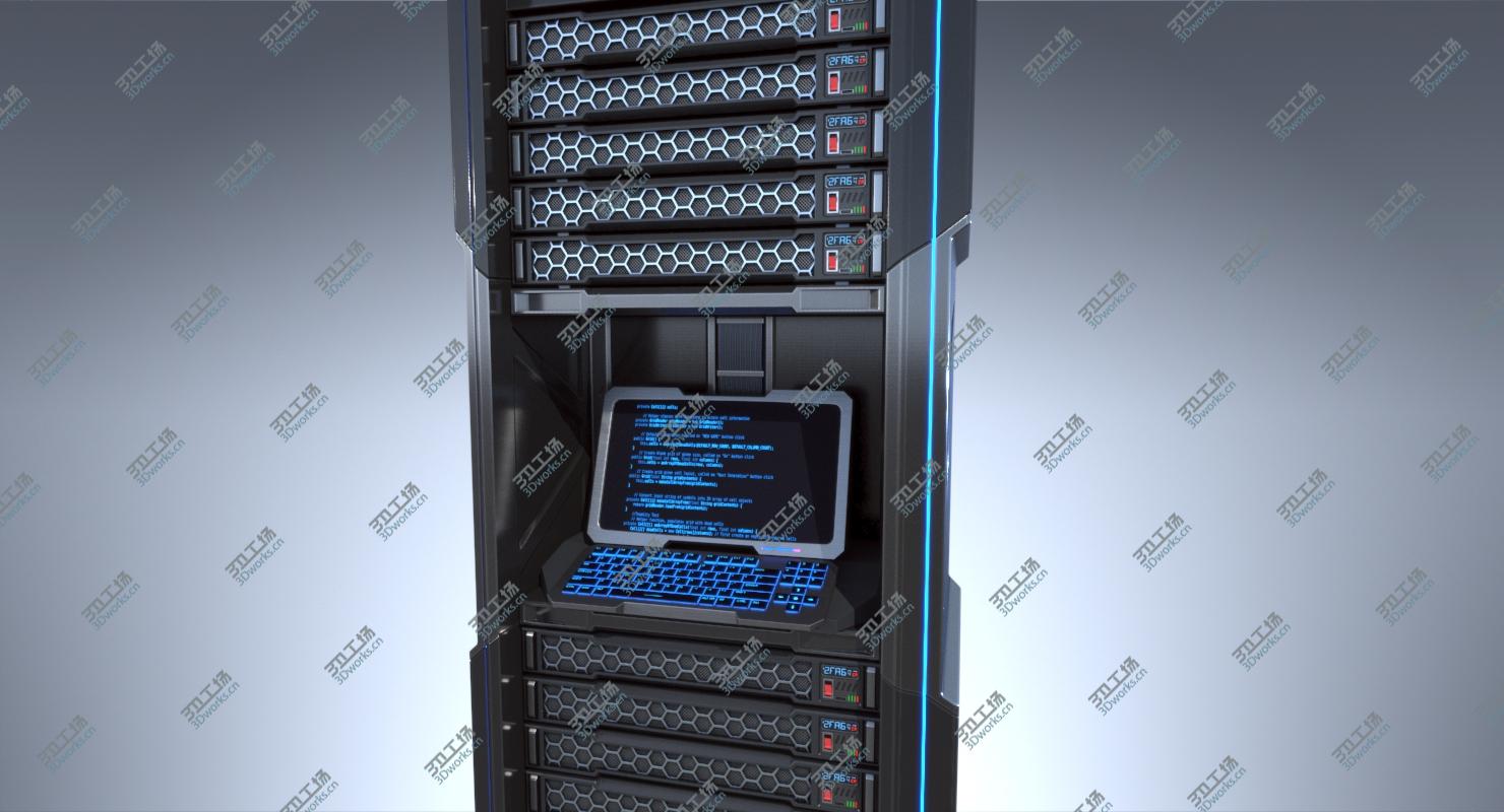 images/goods_img/202105072/3D Sci-fi Server Rack model/4.jpg